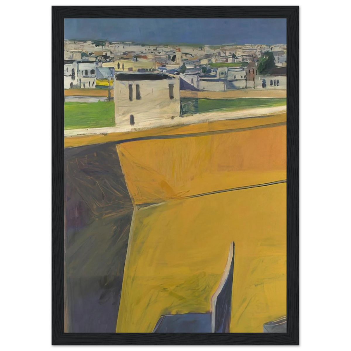 Yellow Porch Framed Poster | Richard Diebenkorn Framed Prints Wall Art | Richard Diebenkorn Shop