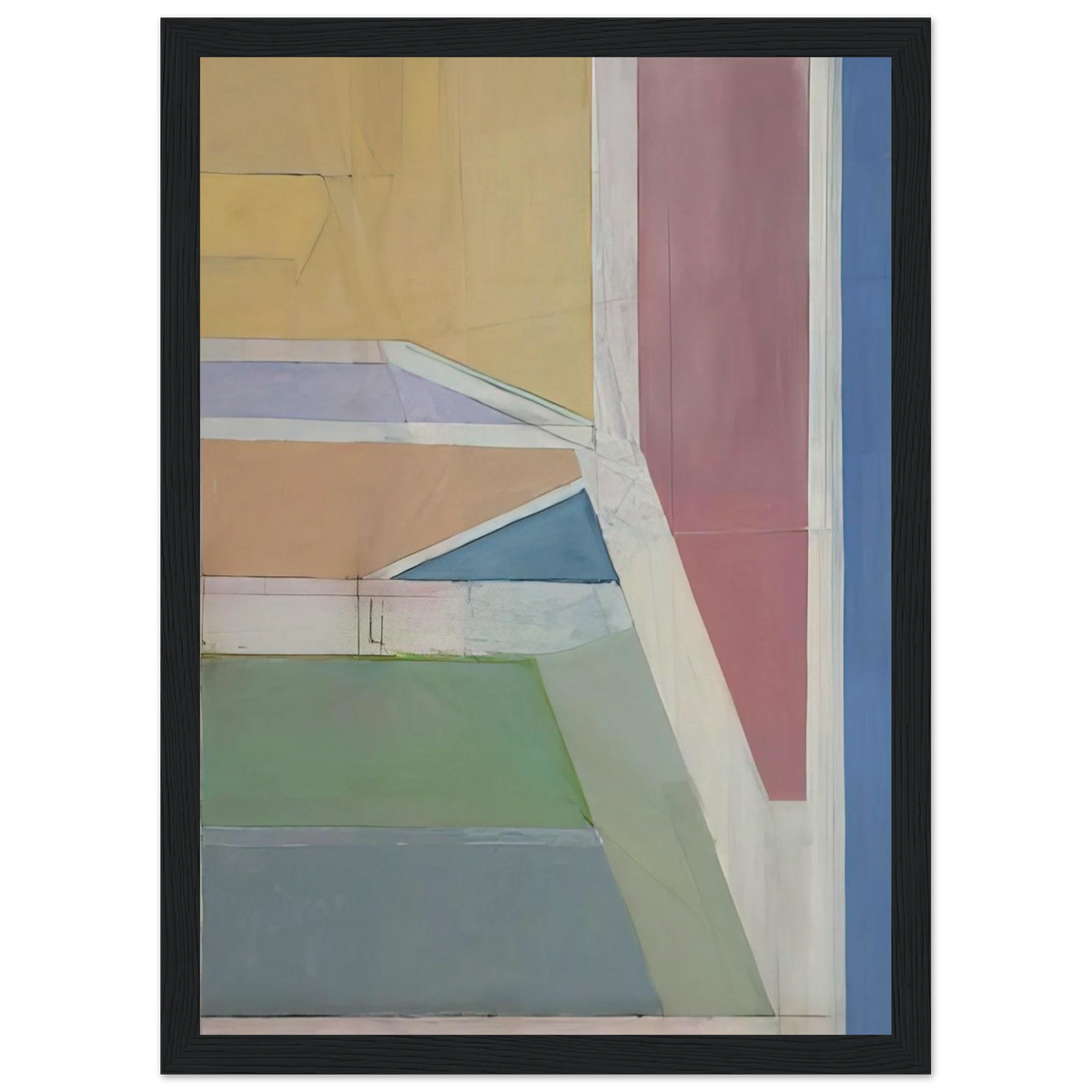 Ocean Park #27 Framed Poster | Richard Diebenkorn Framed Prints Wall Art | Richard Diebenkorn Shop