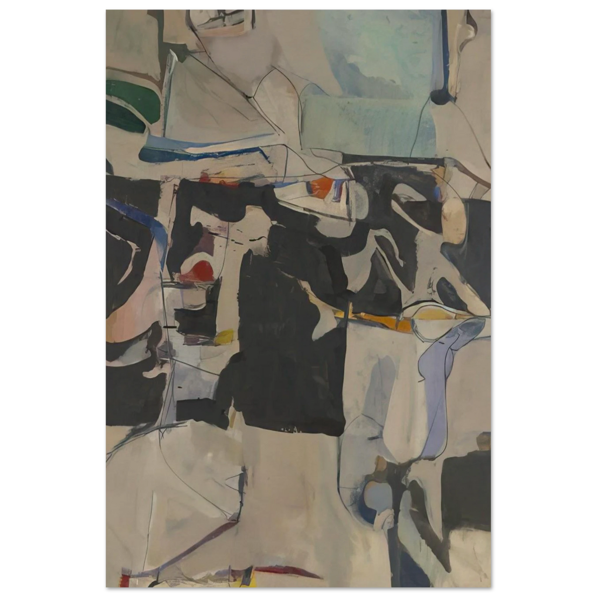 Urbana #6 Poster | Richard Diebenkorn Poster | Richard Diebenkorn Shop