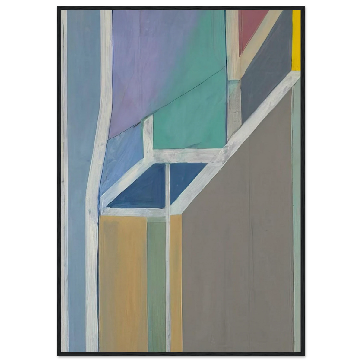 Ocean Park #19 Framed Poster | Richard Diebenkorn Framed Prints Wall Art | Richard Diebenkorn Shop