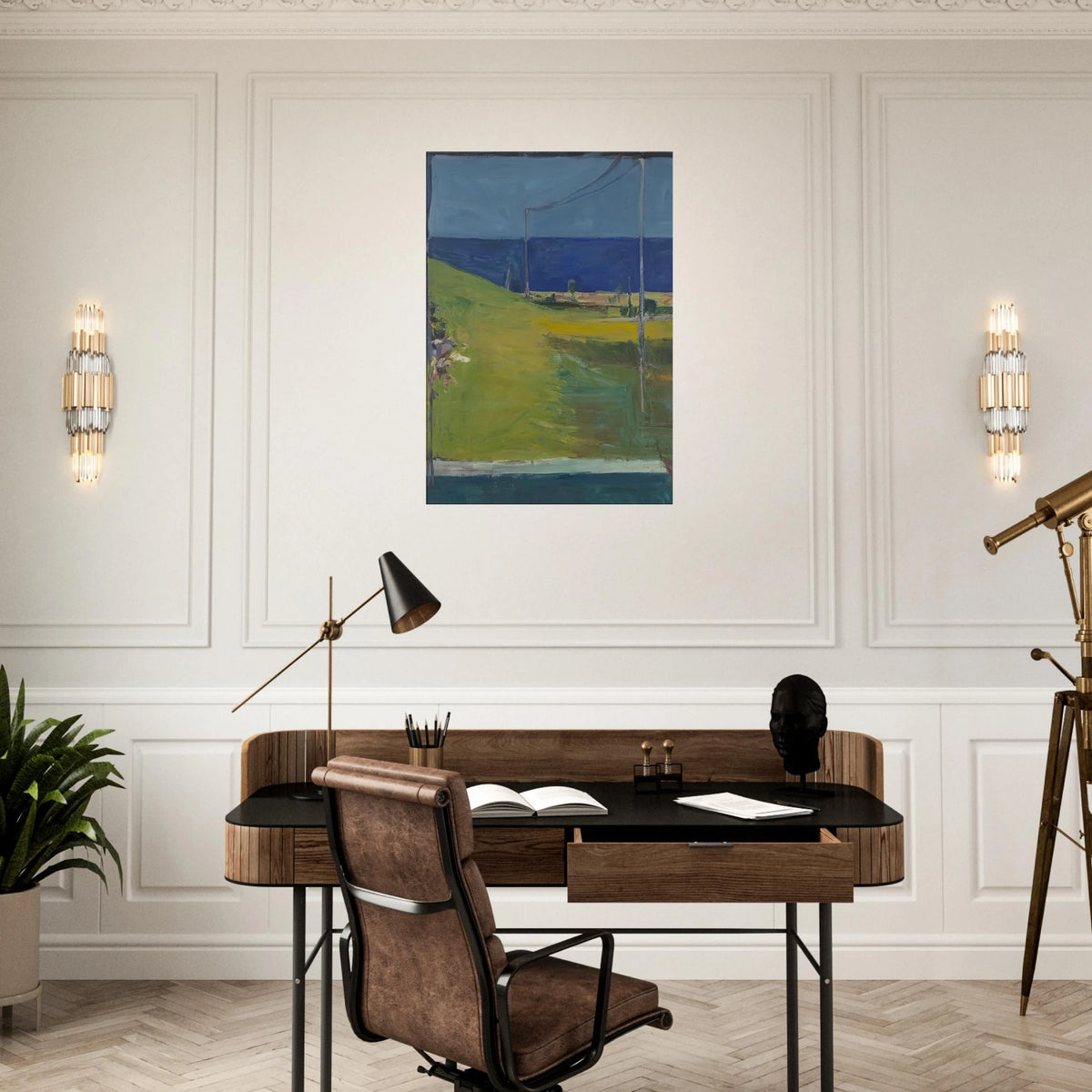 Ocean from a Window Canvas | Richard Diebenkorn Canvas | Richard Diebenkorn Shop