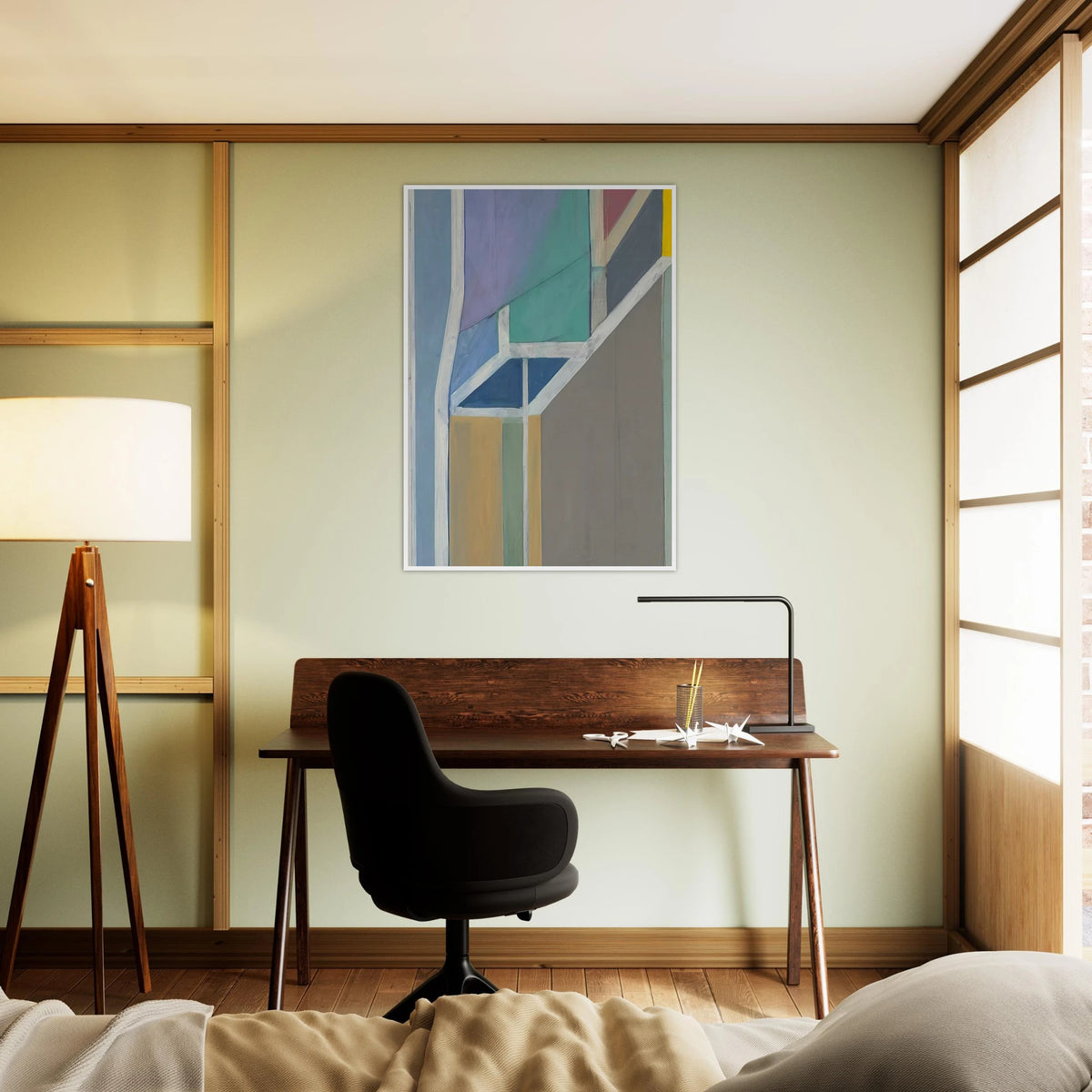 Ocean Park #19 Framed Poster | Richard Diebenkorn Framed Prints Wall Art | Richard Diebenkorn Shop