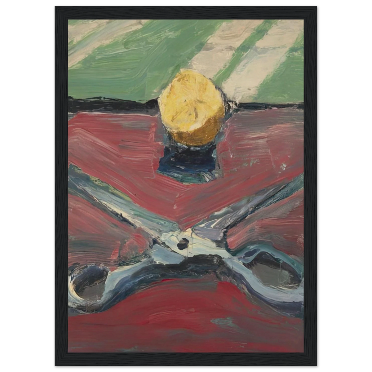 Scissors and Lemon, II Framed Poster | Richard Diebenkorn Framed Prints Wall Art | Richard Diebenkorn Shop