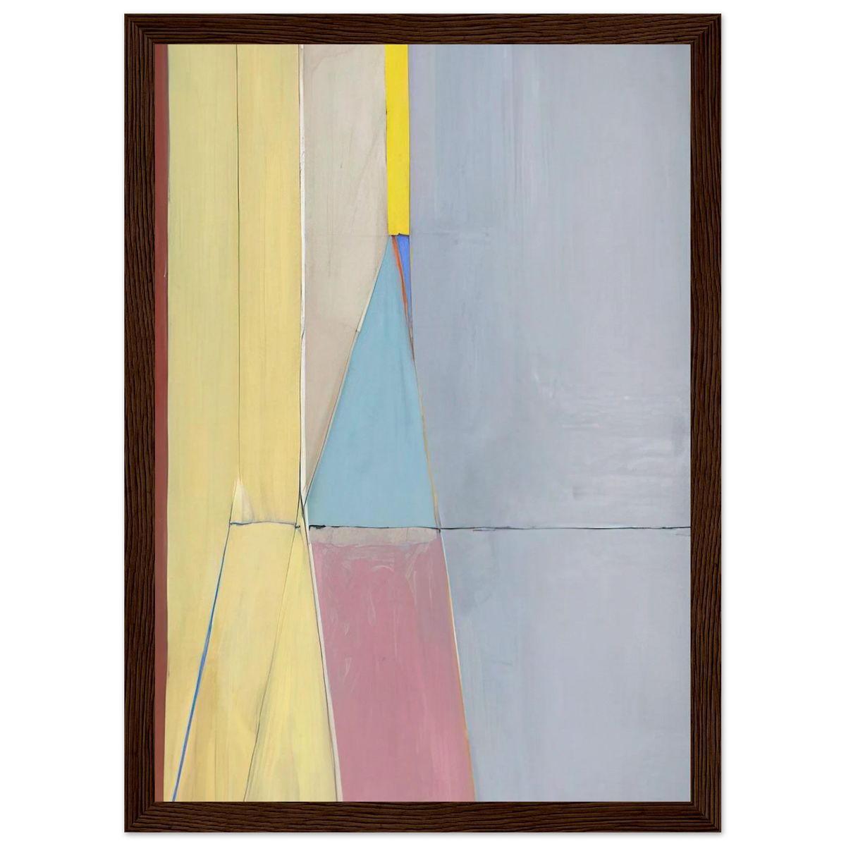 Ocean Park #21 Framed Poster | Richard Diebenkorn Framed Prints Wall Art | Richard Diebenkorn Shop