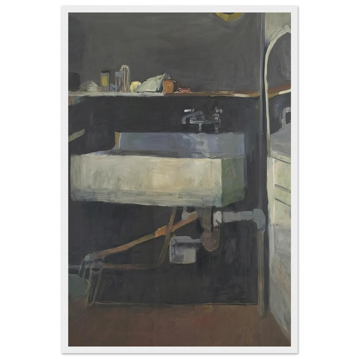 Corner of Studio – Sink Framed Poster | Richard Diebenkorn Framed Prints Wall Art | Richard Diebenkorn Shop