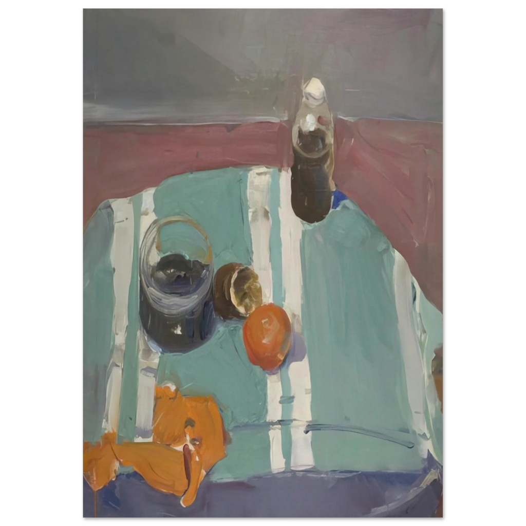 Still Life with Orange Peel Poster | Richard Diebenkorn Poster | Richard Diebenkorn Shop