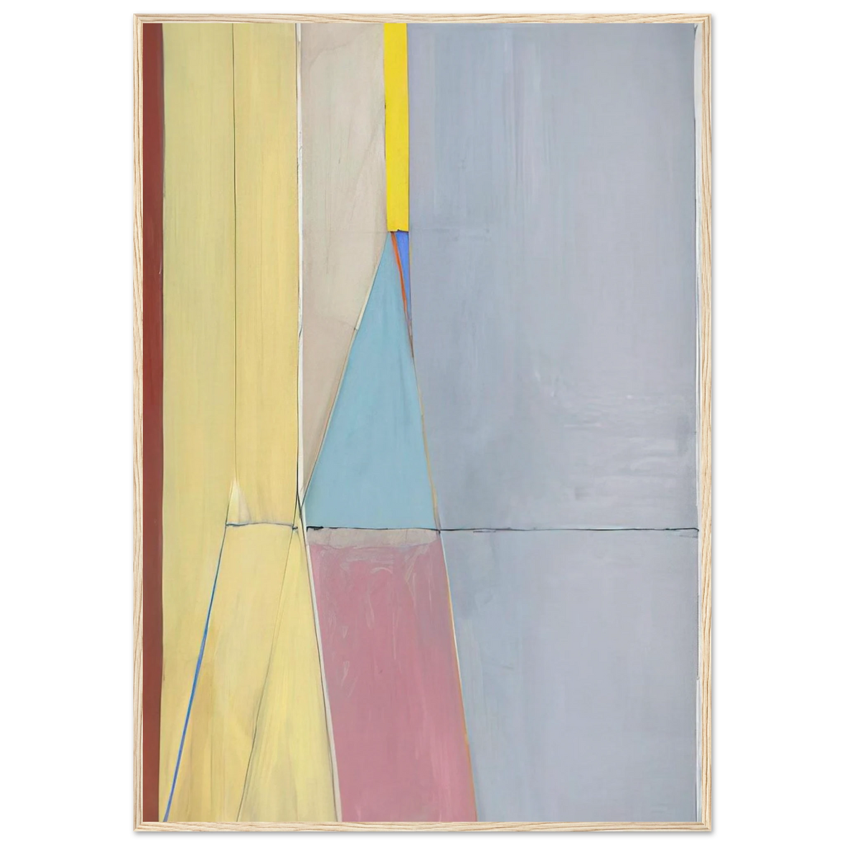 Ocean Park #21 Framed Poster | Richard Diebenkorn Framed Prints Wall Art | Richard Diebenkorn Shop