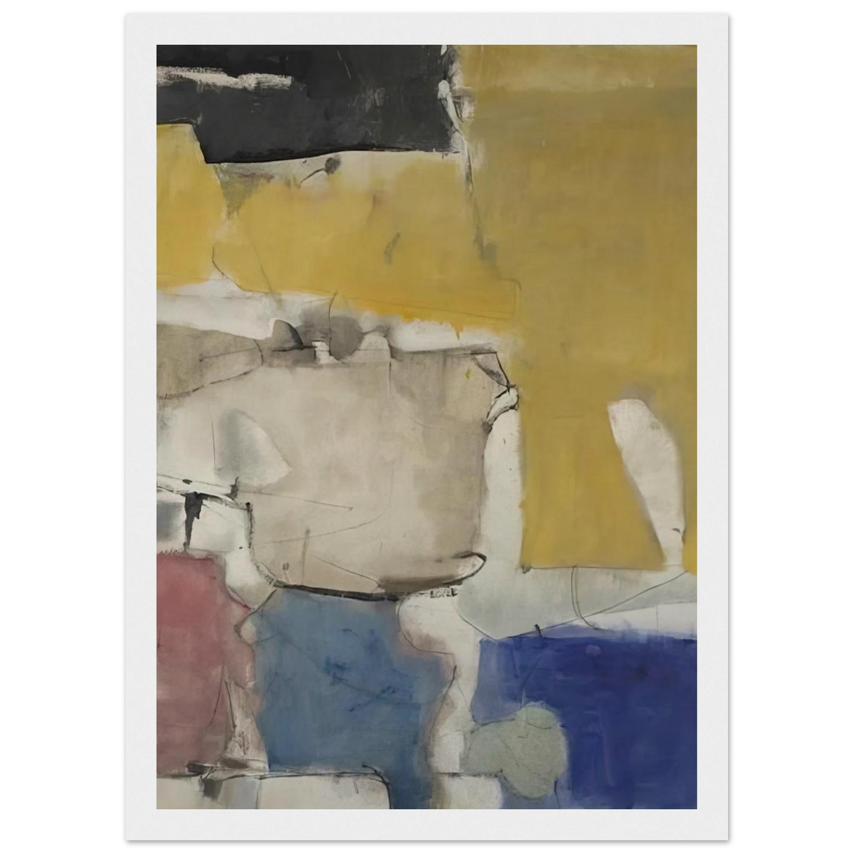 Albuquerque #9 Framed Poster | Richard Diebenkorn Framed Prints Wall Art | Richard Diebenkorn Shop