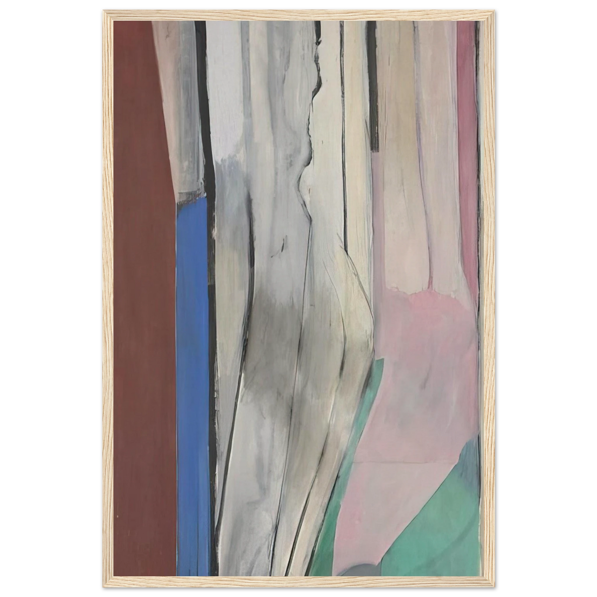 Ocean Park #6 Framed Poster | Richard Diebenkorn Framed Prints Wall Art | Richard Diebenkorn Shop