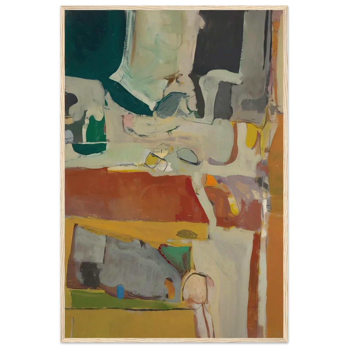 Urbana #4 Framed Poster | Richard Diebenkorn Framed Prints Wall Art | Richard Diebenkorn Shop