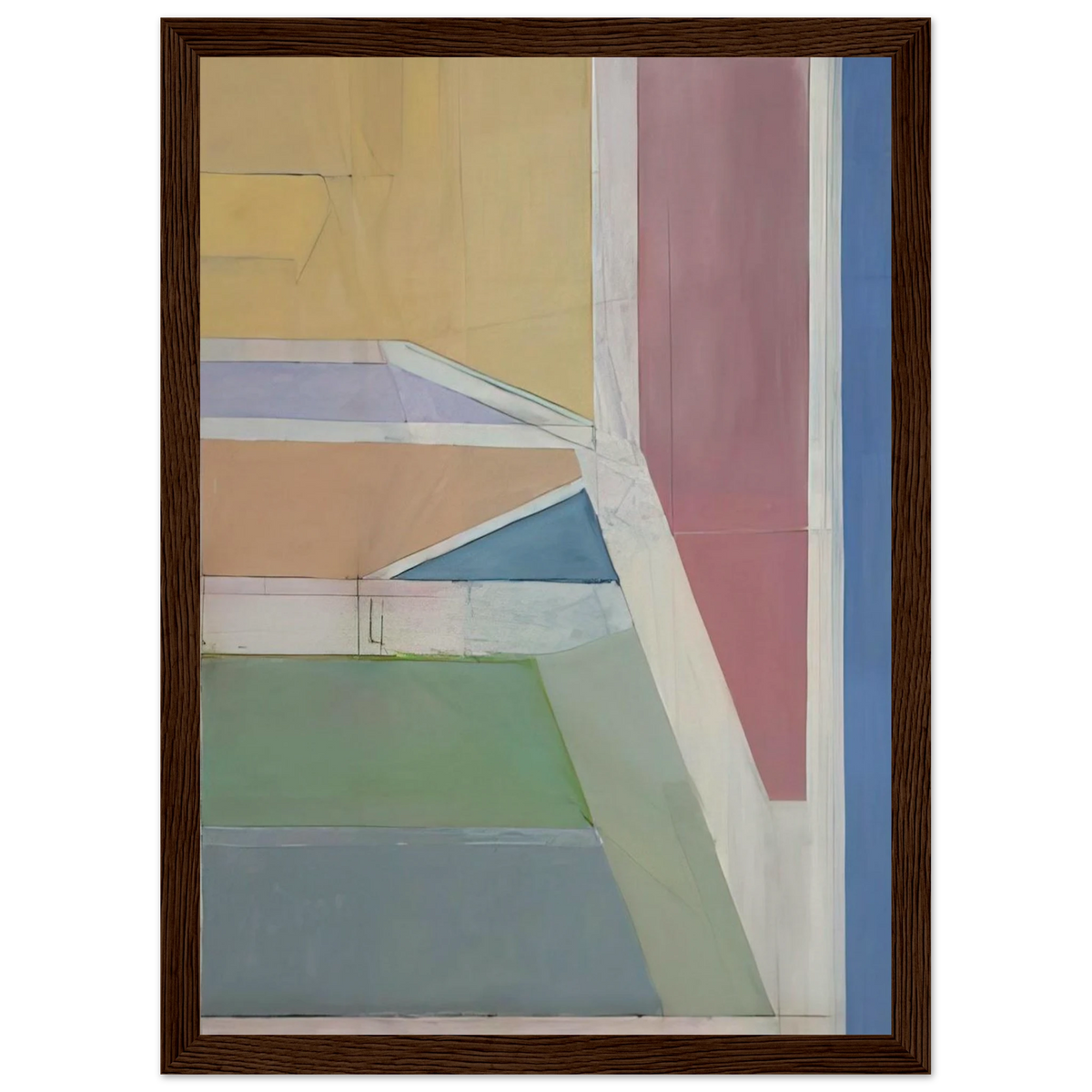 Ocean Park #27 Framed Poster | Richard Diebenkorn Framed Prints Wall Art | Richard Diebenkorn Shop
