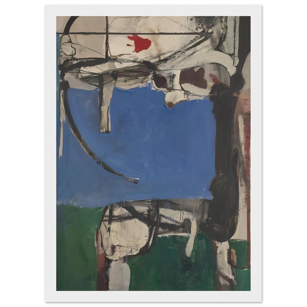 Urbana #2 The Archer Framed Poster | Richard Diebenkorn Framed Prints Wall Art | Richard Diebenkorn Shop