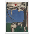 Urbana #2 The Archer Framed Poster | Richard Diebenkorn Framed Prints Wall Art | Richard Diebenkorn Shop