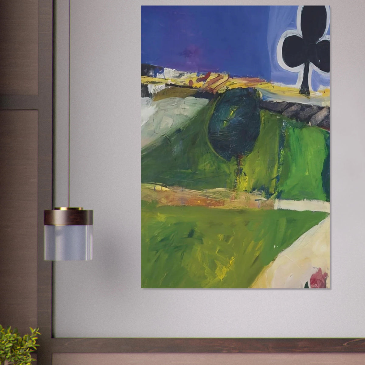 Landscape with Figure Poster | Richard Diebenkorn Poster | Richard Diebenkorn Shop