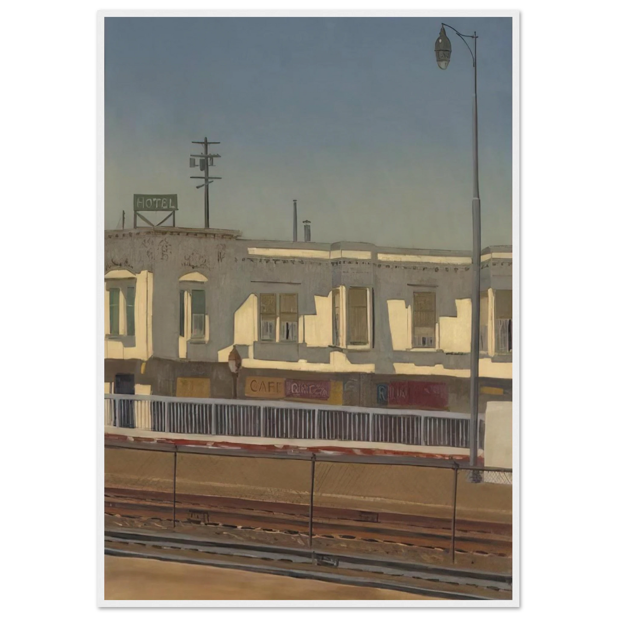 Palo Alto Circle Framed Poster | Richard Diebenkorn Framed Prints Wall Art | Richard Diebenkorn Shop