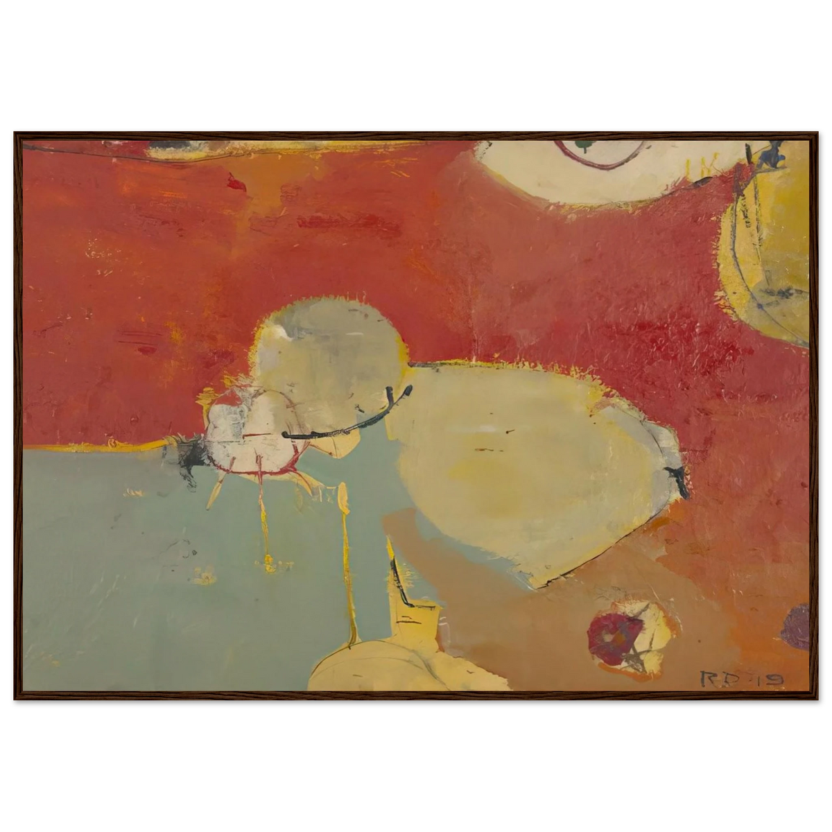 Untitled #2 Sausalito Framed Poster | Richard Diebenkorn Framed Prints Wall Art | Richard Diebenkorn Shop