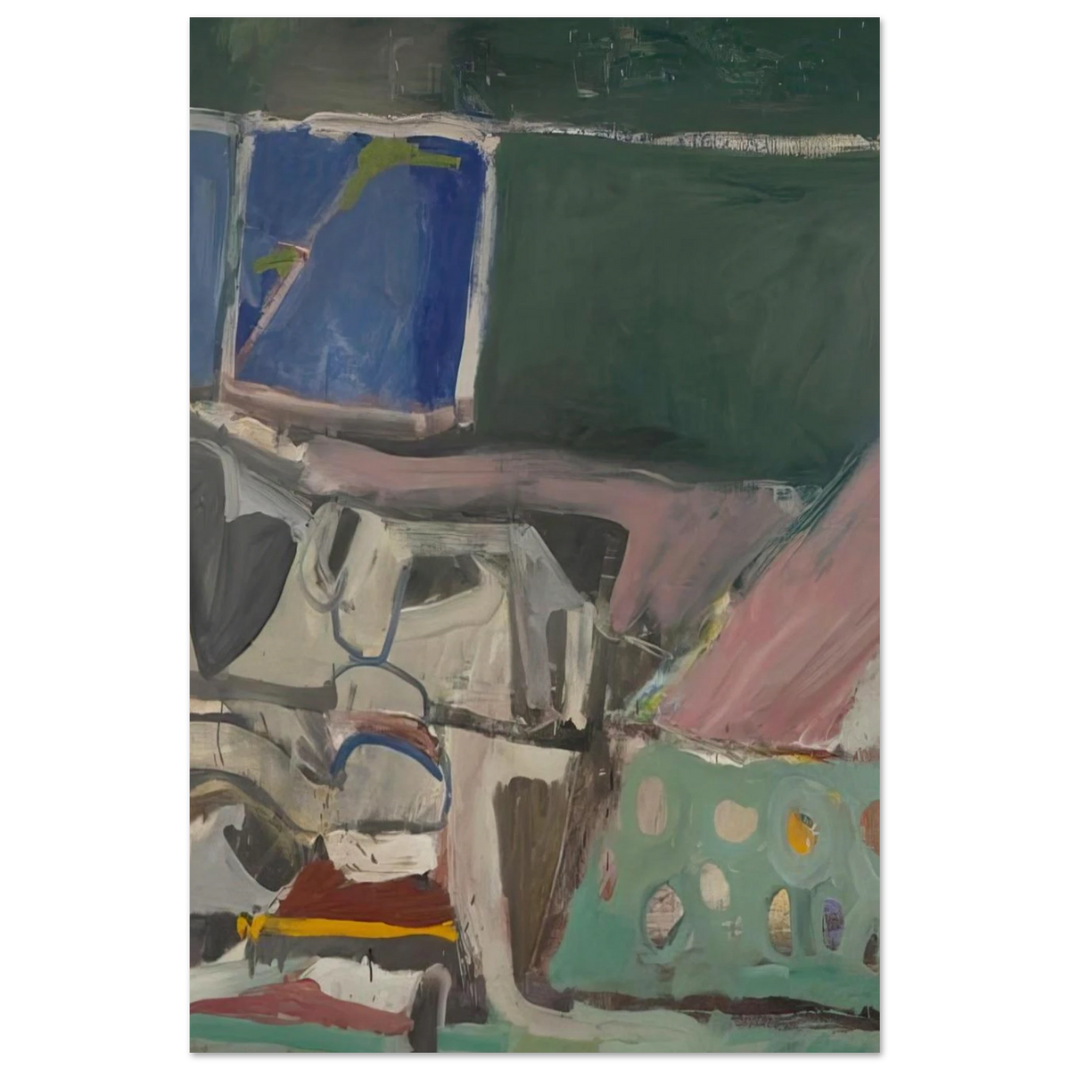Berkeley #58 Poster | Richard Diebenkorn Poster | Richard Diebenkorn Shop