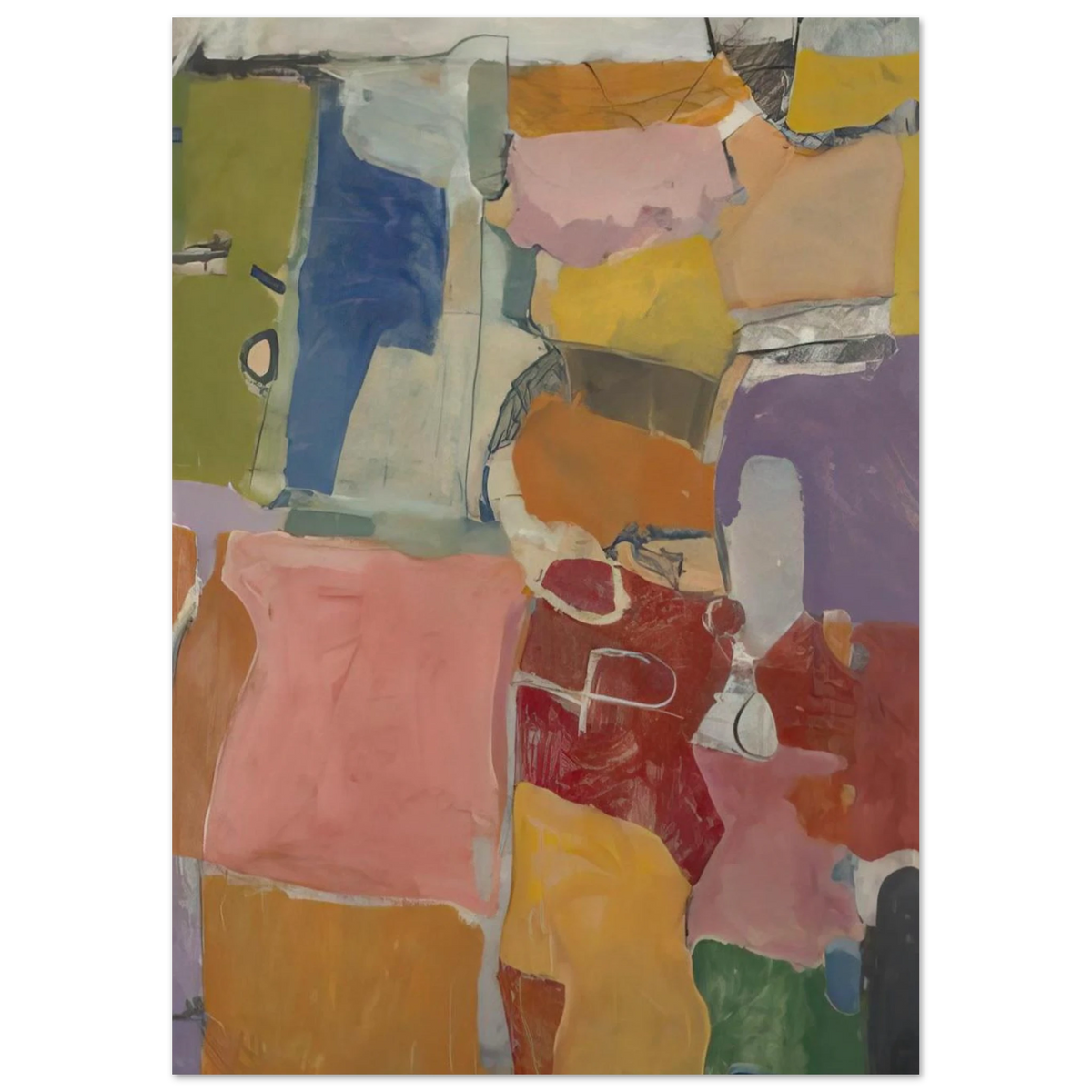 Urbana Poster | Richard Diebenkorn Poster | Richard Diebenkorn Shop