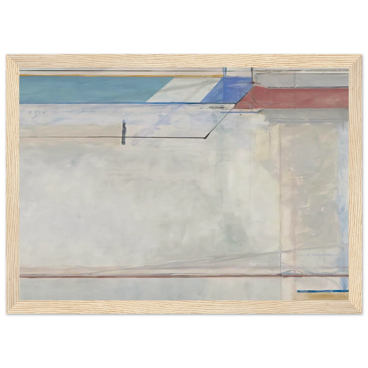 Ocean Park #63 Framed Poster | Richard Diebenkorn Framed Prints Wall Art | Richard Diebenkorn Shop