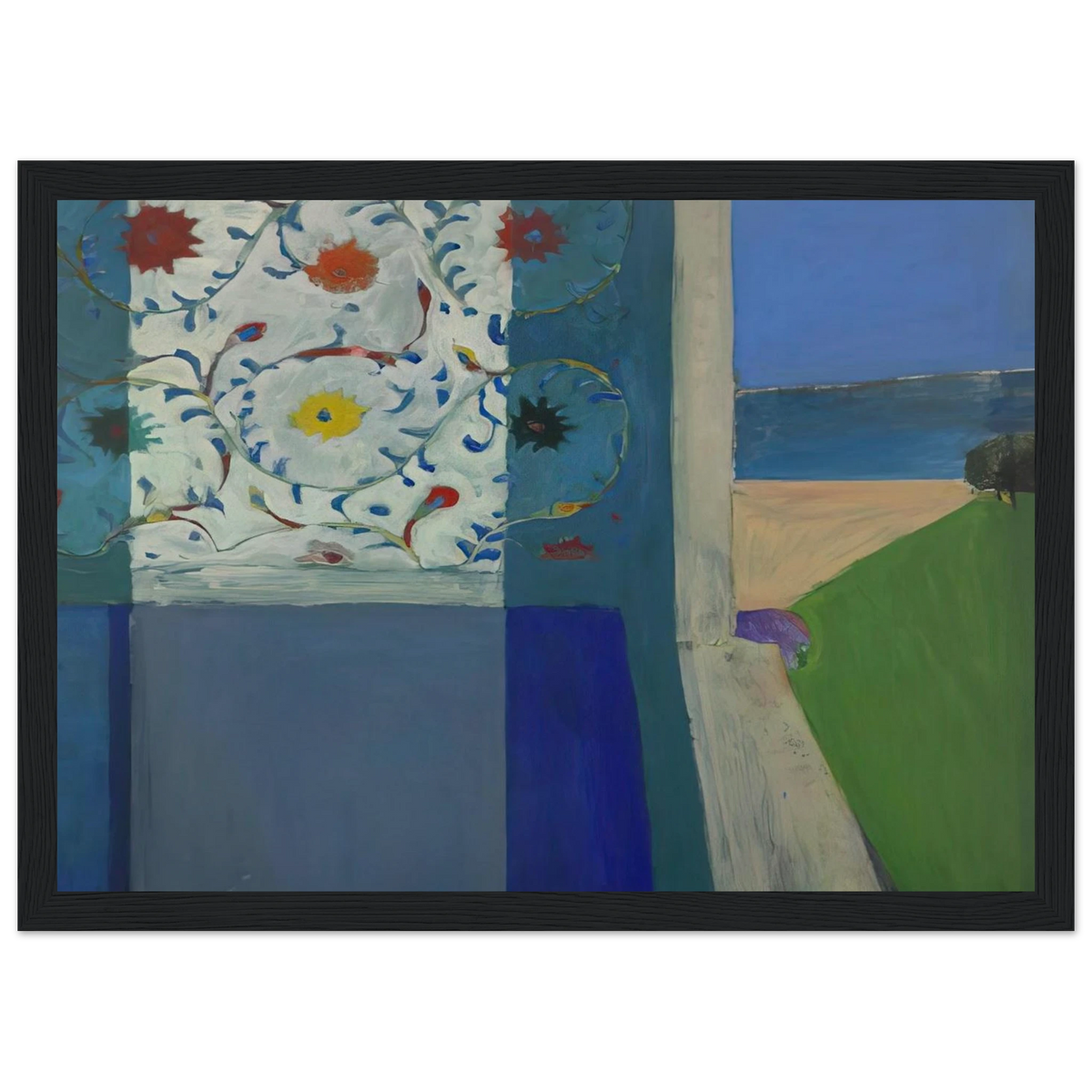 Recollections of a Visit to Leningrad Framed Poster | Richard Diebenkorn Framed Prints Wall Art | Richard Diebenkorn Shop