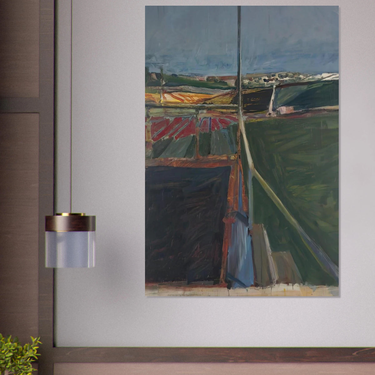View from the Porch Poster | Richard Diebenkorn Poster | Richard Diebenkorn Shop
