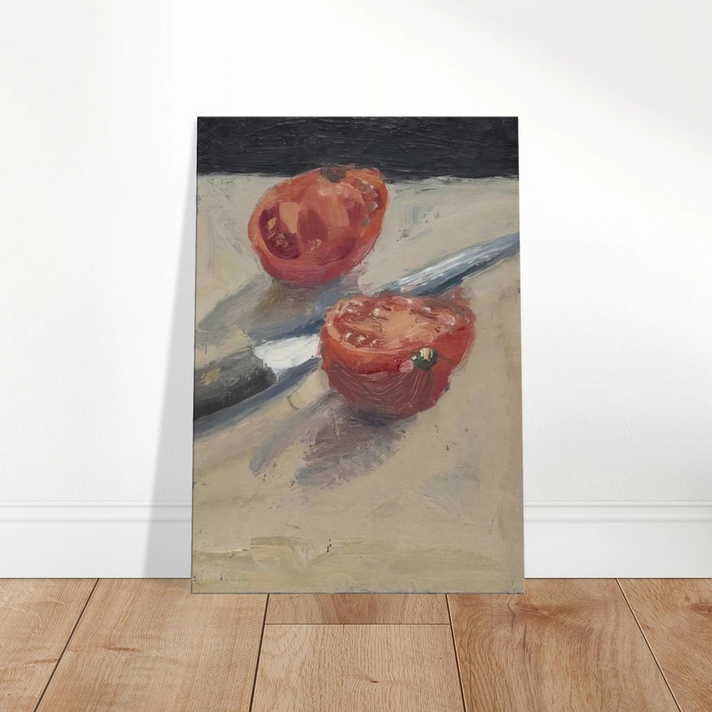 Knife  Tomato I Canvas | Richard Diebenkorn Canvas | Richard Diebenkorn Shop