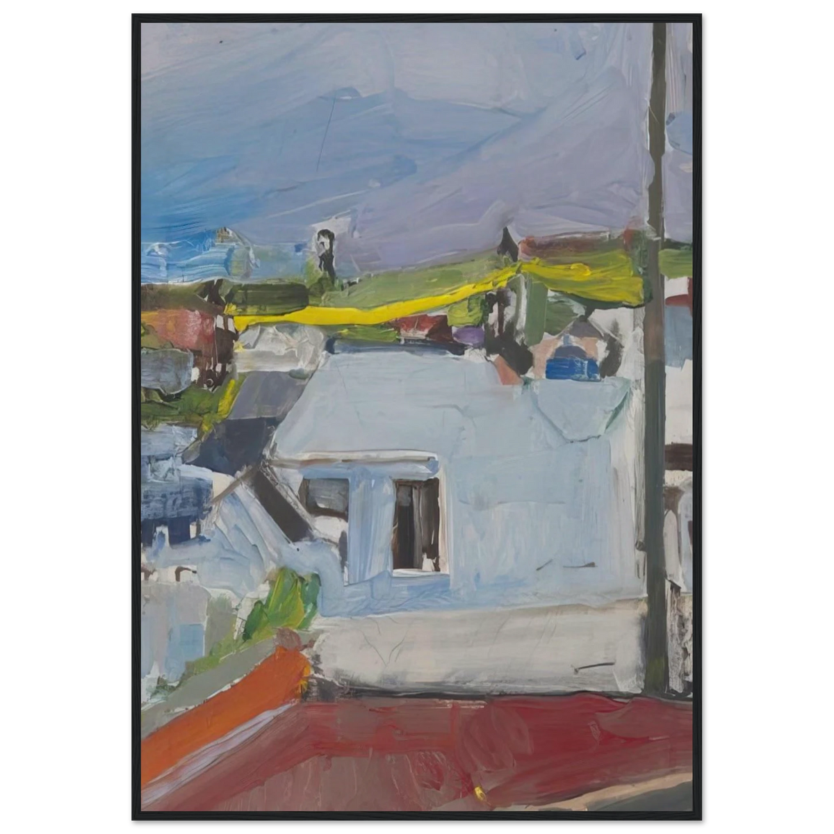 Chabot Valley Framed Poster | Richard Diebenkorn Framed Prints Wall Art | Richard Diebenkorn Shop