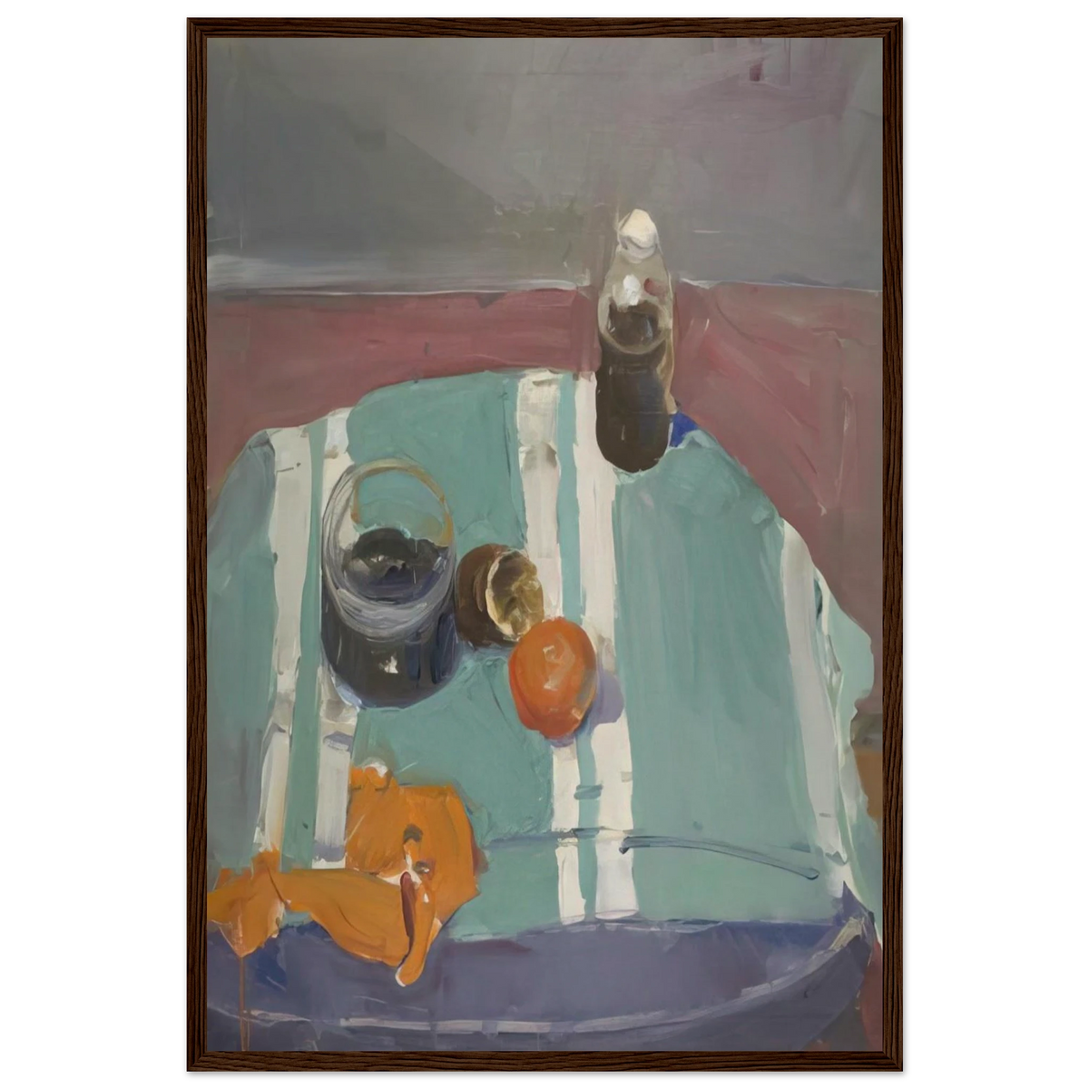 Still Life with Orange Peel Framed Poster | Richard Diebenkorn Framed Prints Wall Art | Richard Diebenkorn Shop