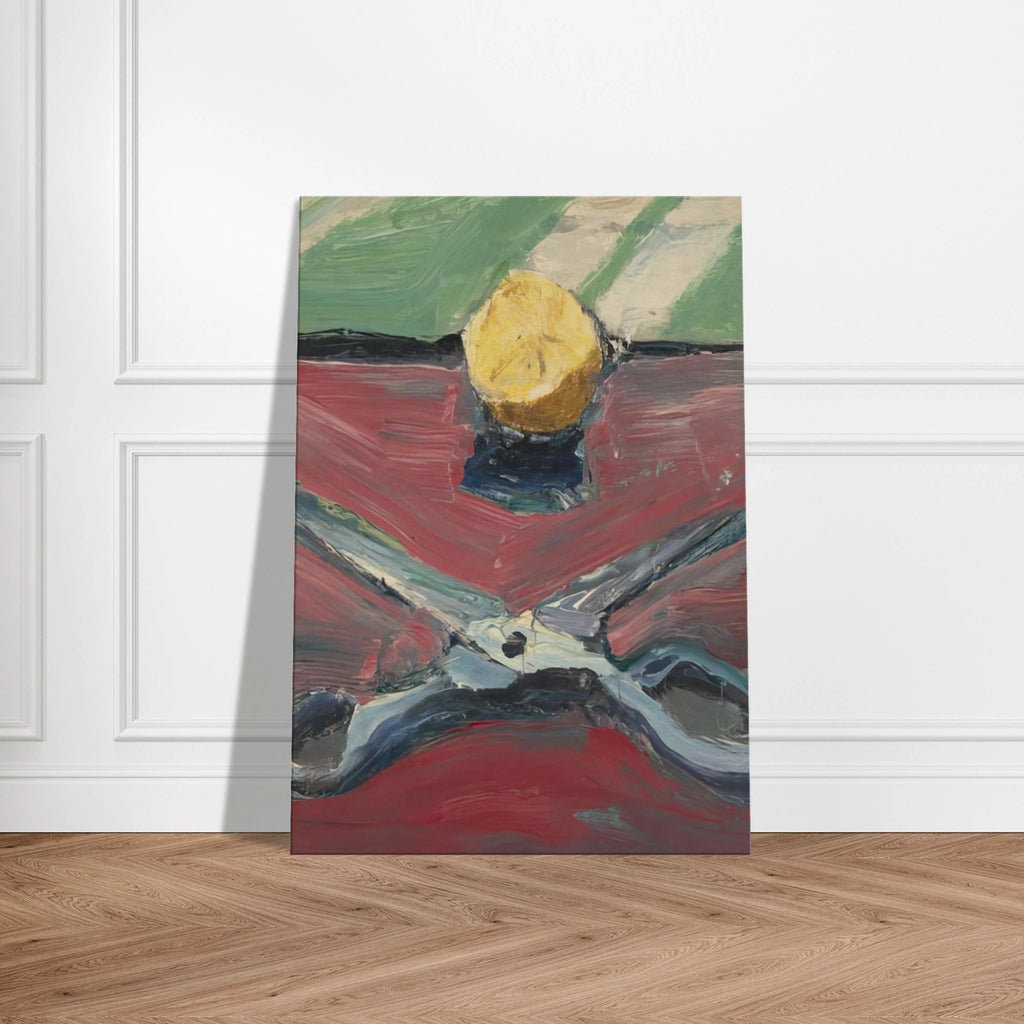 Scissors and Lemon, II Canvas | Richard Diebenkorn Canvas | Richard Diebenkorn Shop