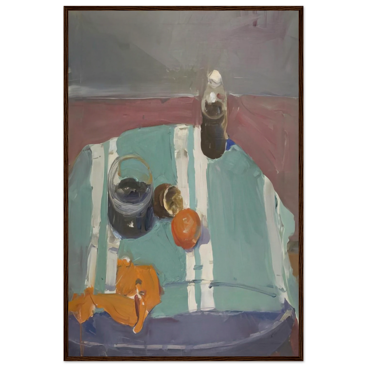 Still Life with Orange Peel Framed Poster | Richard Diebenkorn Framed Prints Wall Art | Richard Diebenkorn Shop