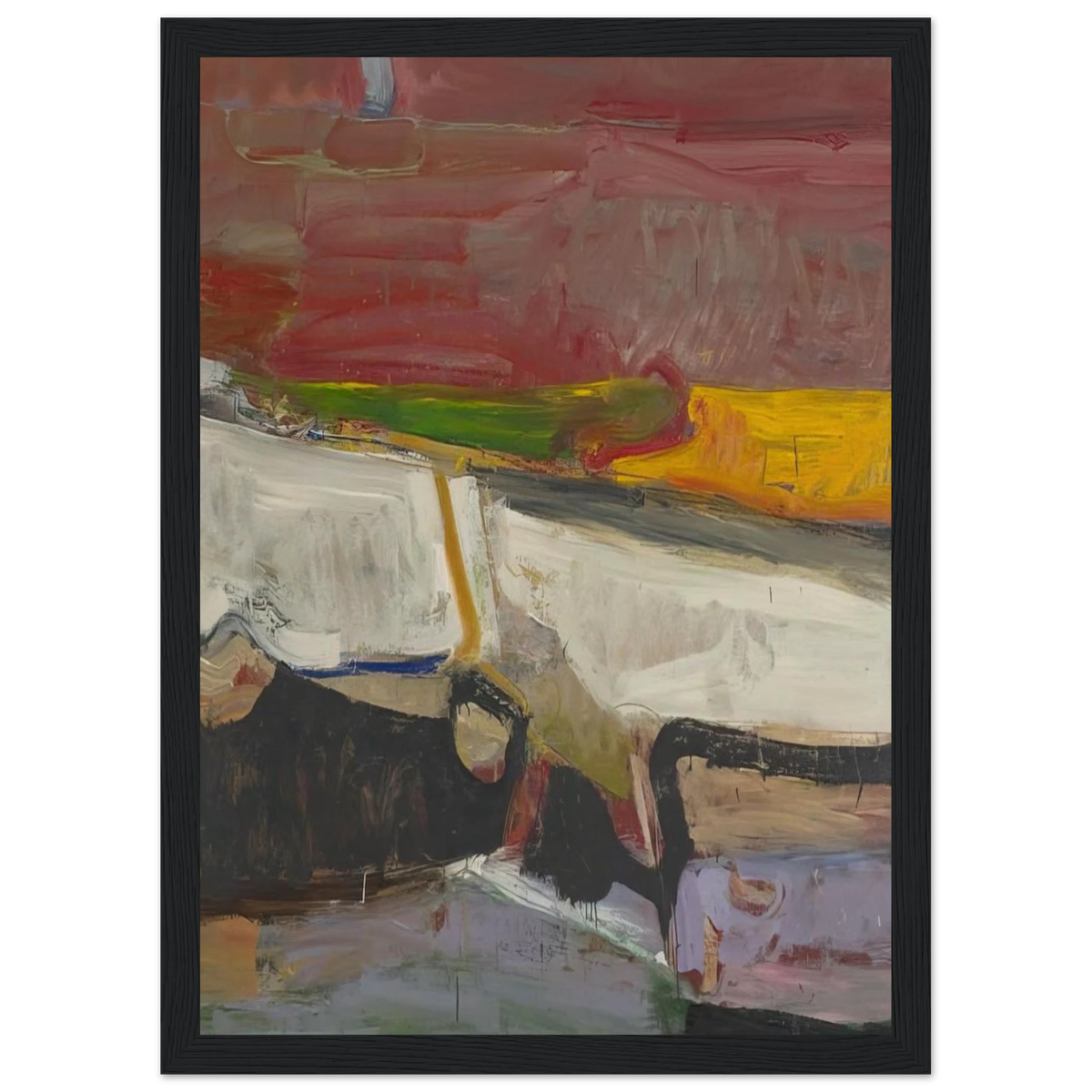 Berkeley #59 Framed Poster | Richard Diebenkorn Framed Prints Wall Art | Richard Diebenkorn Shop
