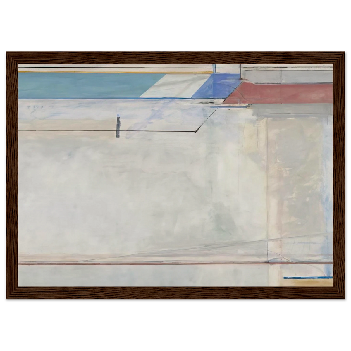 Ocean Park #63 Framed Poster | Richard Diebenkorn Framed Prints Wall Art | Richard Diebenkorn Shop