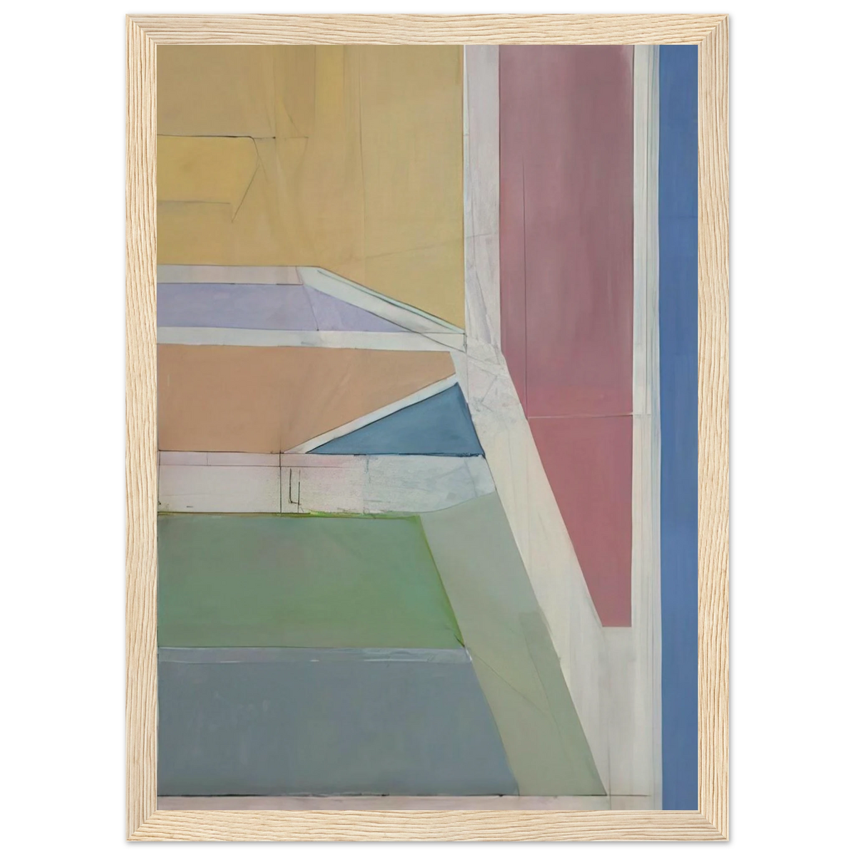 Ocean Park #27 Framed Poster | Richard Diebenkorn Framed Prints Wall Art | Richard Diebenkorn Shop