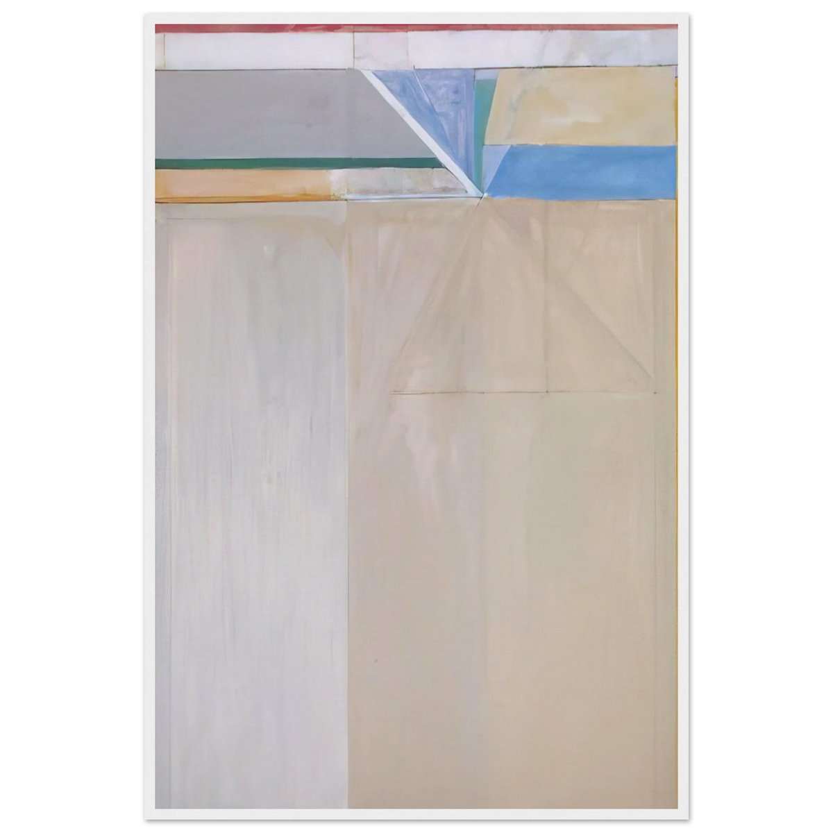 Ocean Park #46 Framed Poster | Richard Diebenkorn Framed Prints Wall Art | Richard Diebenkorn Shop