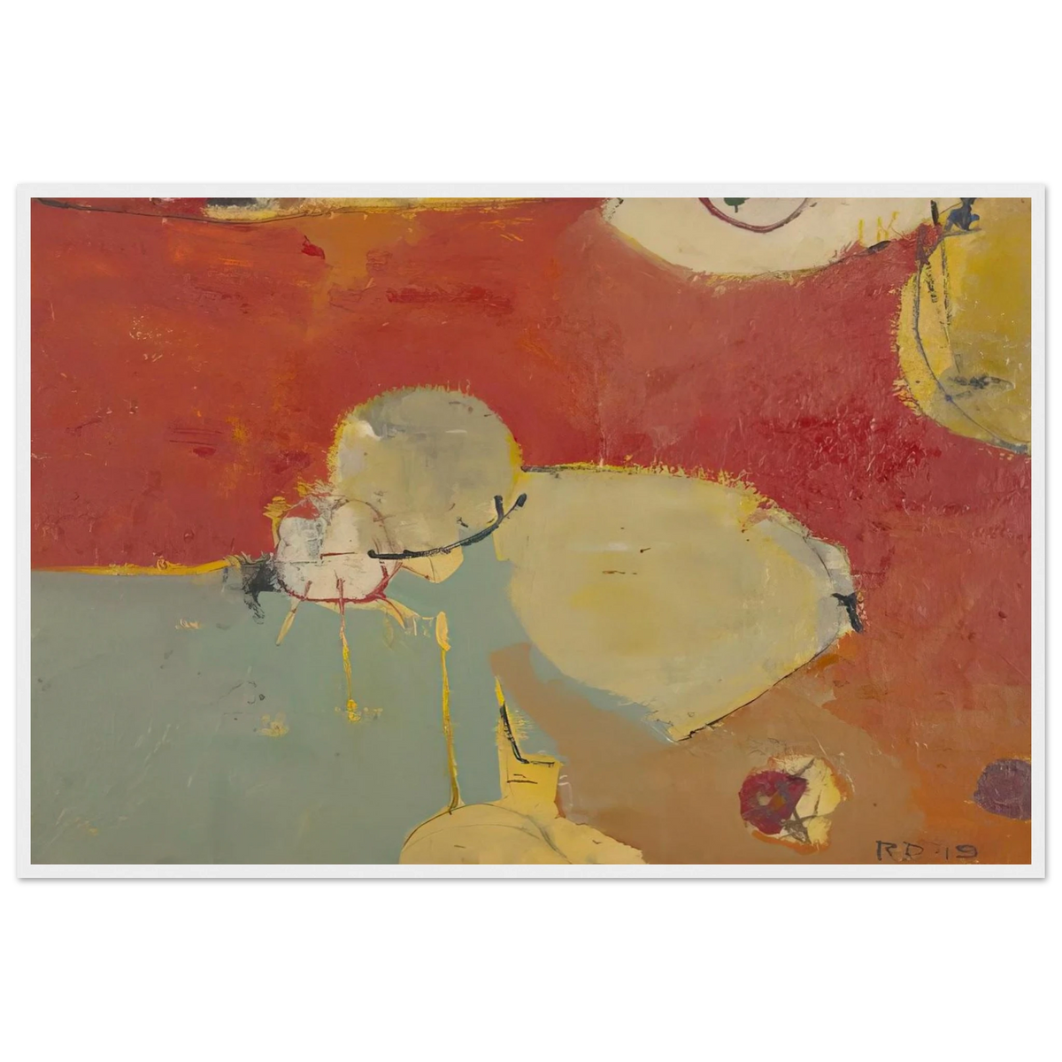 Untitled #2 Sausalito Framed Poster | Richard Diebenkorn Framed Prints Wall Art | Richard Diebenkorn Shop