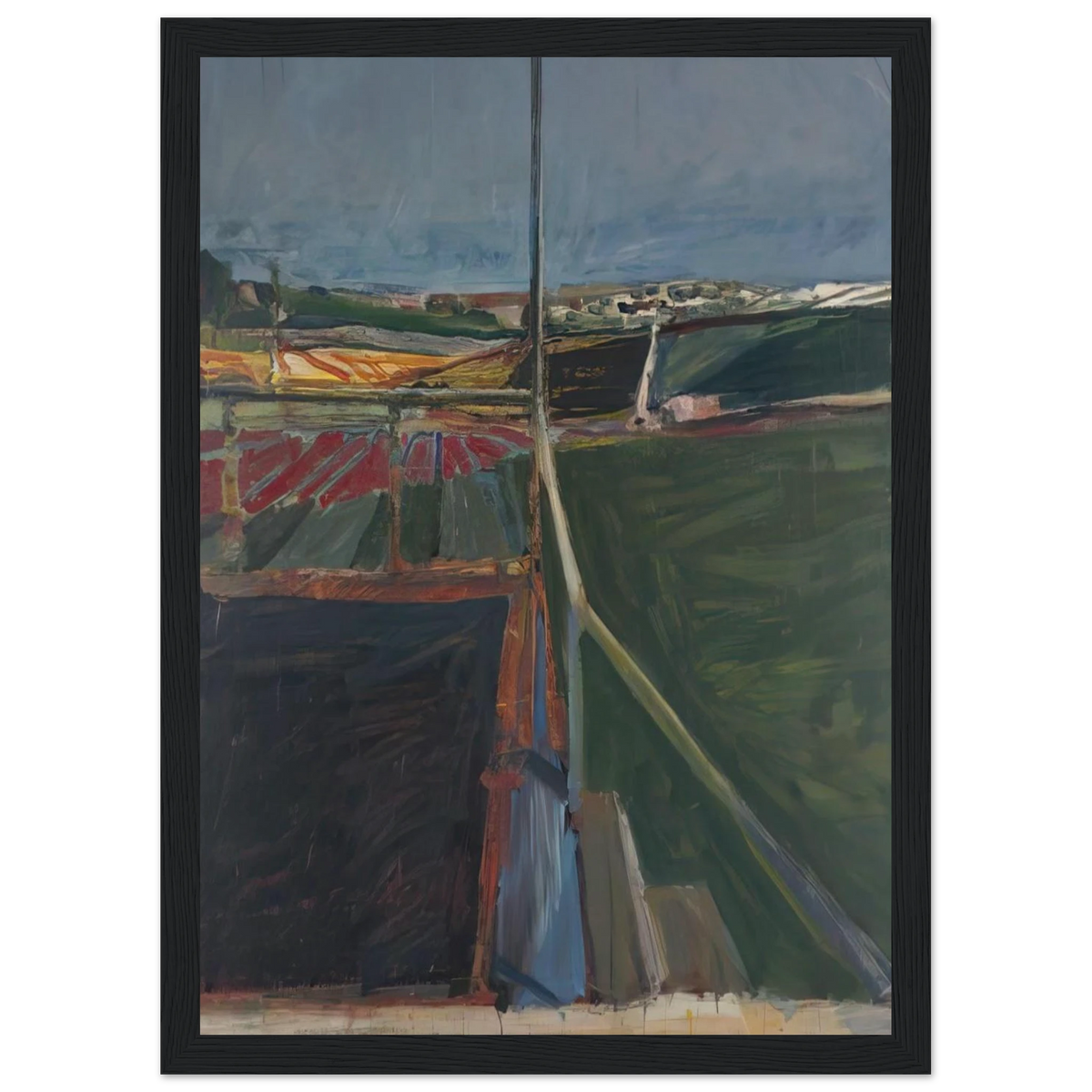 View from the Porch Framed Poster | Richard Diebenkorn Framed Prints Wall Art | Richard Diebenkorn Shop