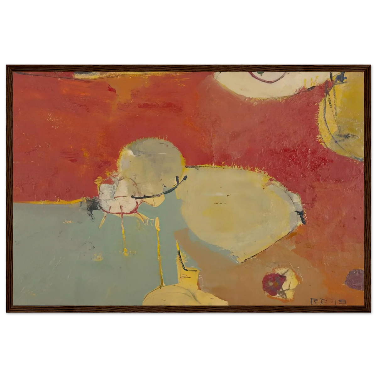 Untitled #2 Sausalito Framed Poster | Richard Diebenkorn Framed Prints Wall Art | Richard Diebenkorn Shop