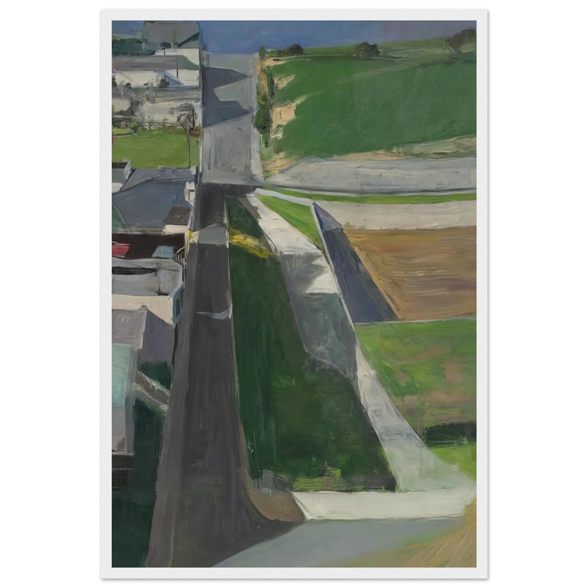 Cityscape I Framed Poster | Richard Diebenkorn Framed Prints Wall Art | Richard Diebenkorn Shop