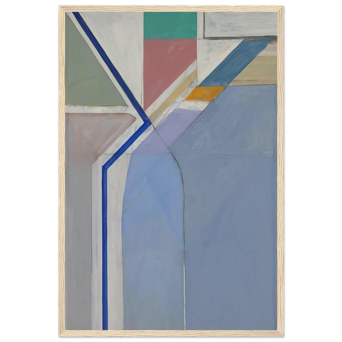Ocean Park #24 Framed Poster | Richard Diebenkorn Framed Prints Wall Art | Richard Diebenkorn Shop