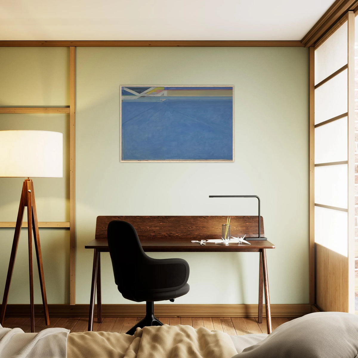 Ocean Park #129 Framed Poster | Richard Diebenkorn Framed Prints Wall Art | Richard Diebenkorn Shop