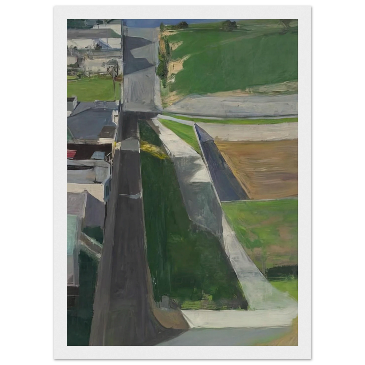 Cityscape I Framed Poster | Richard Diebenkorn Framed Prints Wall Art | Richard Diebenkorn Shop