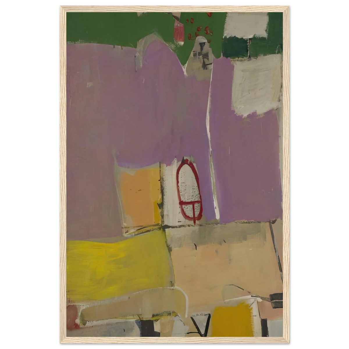 Albuquerque #4 Framed Poster | Richard Diebenkorn Framed Prints Wall Art | Richard Diebenkorn Shop