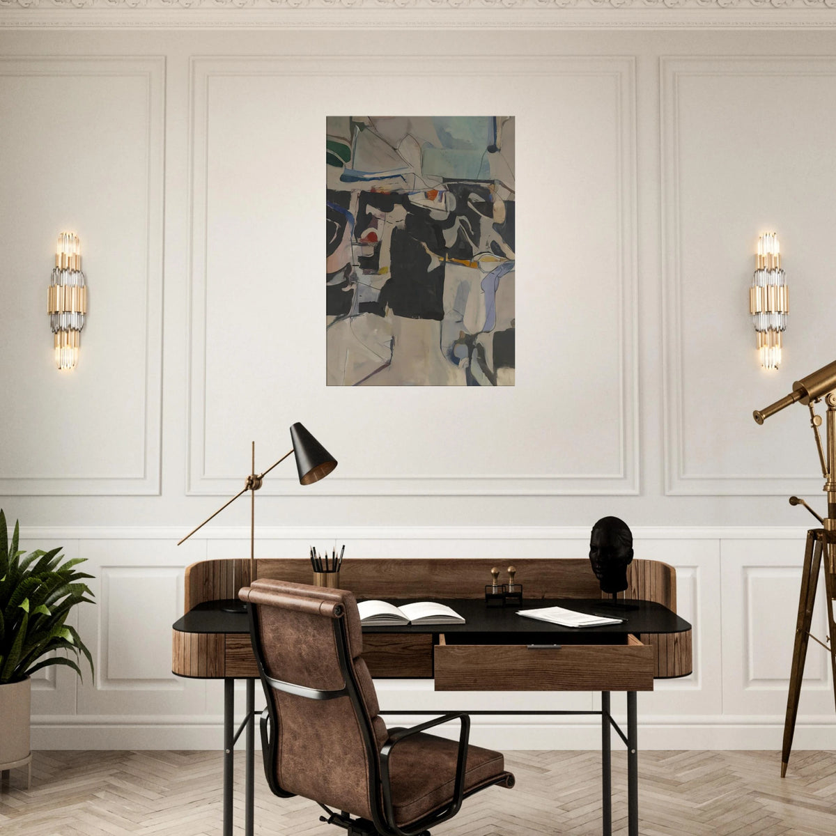 Urbana #6 Canvas | Richard Diebenkorn Canvas | Richard Diebenkorn Shop