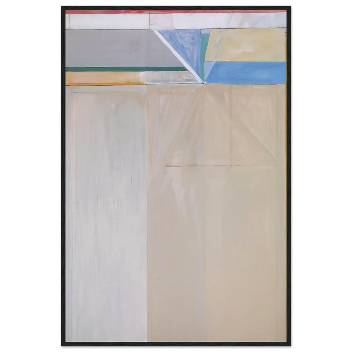 Ocean Park #46 Framed Poster | Richard Diebenkorn Framed Prints Wall Art | Richard Diebenkorn Shop