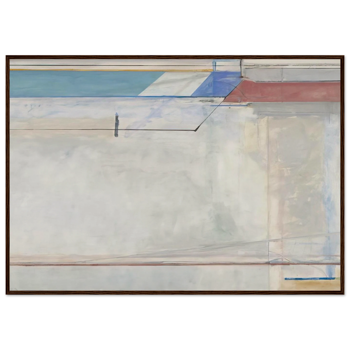 Ocean Park #63 Framed Poster | Richard Diebenkorn Framed Prints Wall Art | Richard Diebenkorn Shop