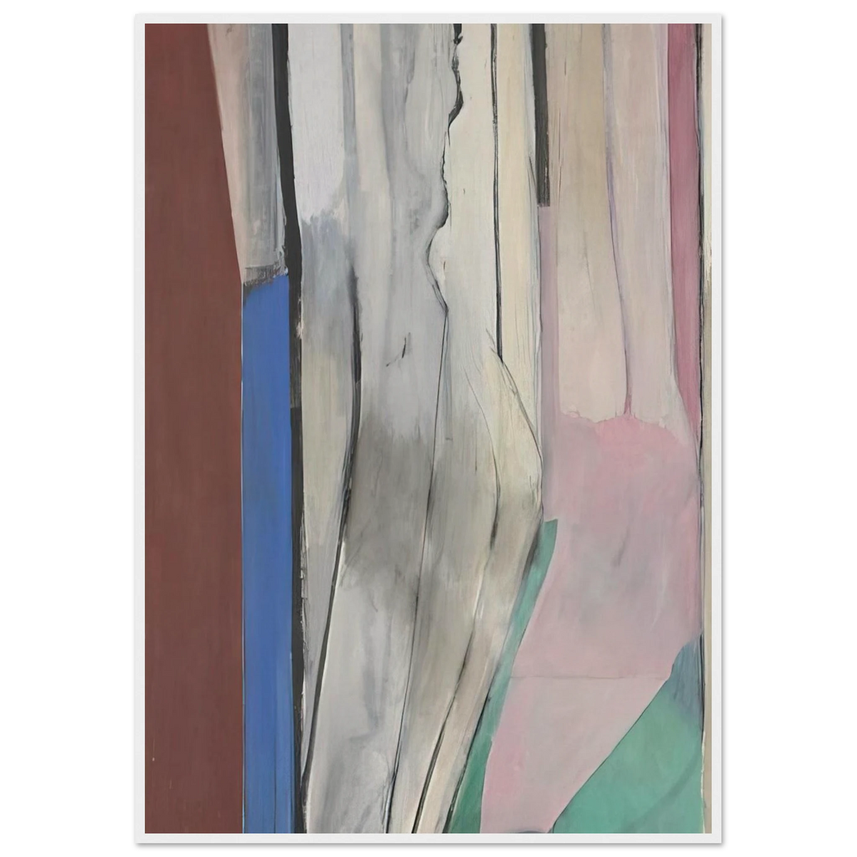 Ocean Park #6 Framed Poster | Richard Diebenkorn Framed Prints Wall Art | Richard Diebenkorn Shop