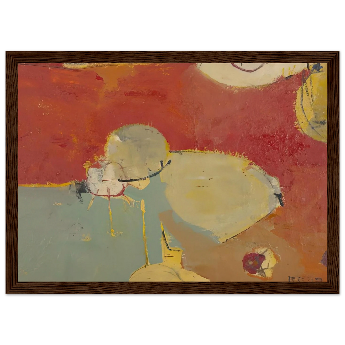 Untitled #2 Sausalito Framed Poster | Richard Diebenkorn Framed Prints Wall Art | Richard Diebenkorn Shop