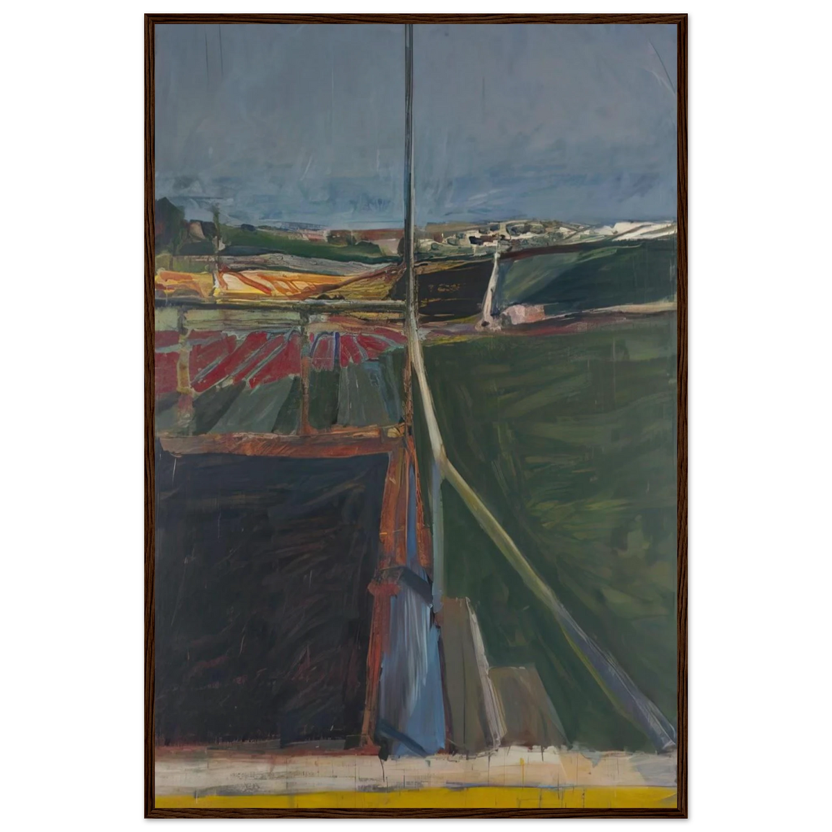 View from the Porch Framed Poster | Richard Diebenkorn Framed Prints Wall Art | Richard Diebenkorn Shop