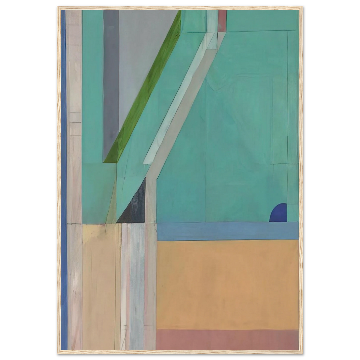 Ocean Park #40 Framed Poster | Richard Diebenkorn Framed Prints Wall Art | Richard Diebenkorn Shop