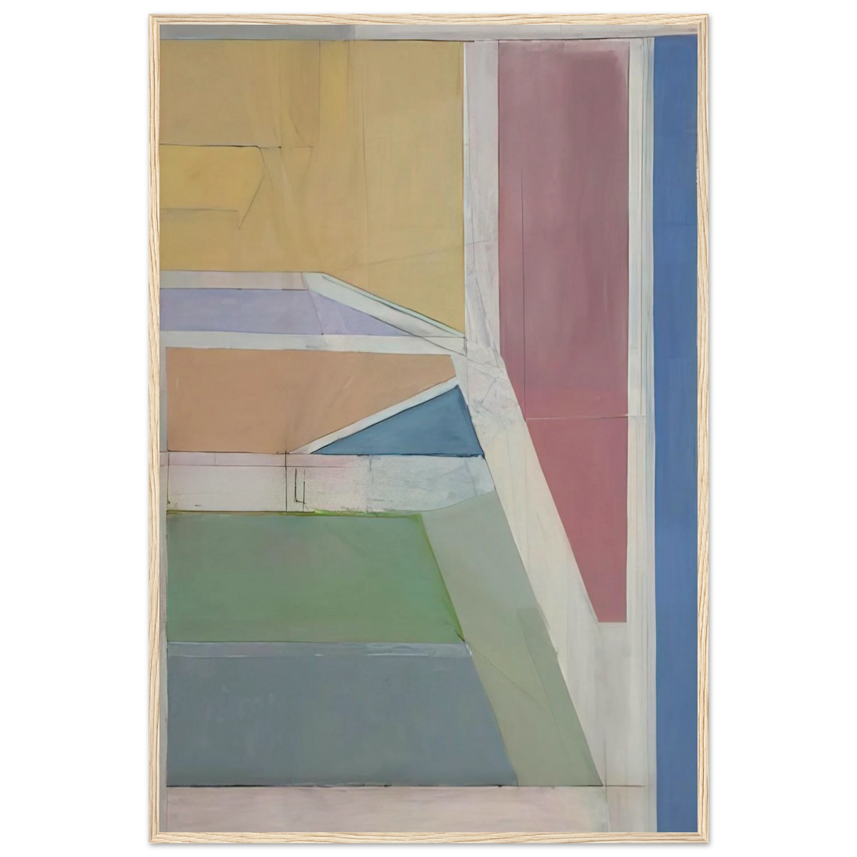 Ocean Park #27 Framed Poster | Richard Diebenkorn Framed Prints Wall Art | Richard Diebenkorn Shop